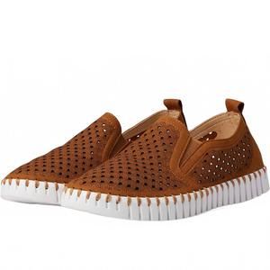 NEW ILSE JACOBSEN men’s tulip 140 shoe in cashew